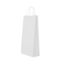 Sac kraft blanc 18 x 8 x 39 cm