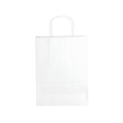 Sac kraft blanc 24 x 12 x 31