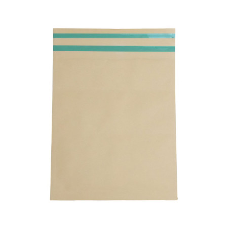 Pochette d'expédition kraft 30 x 33 cm (aller - retour)