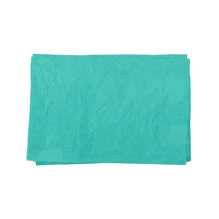 Papel de seda azul menta