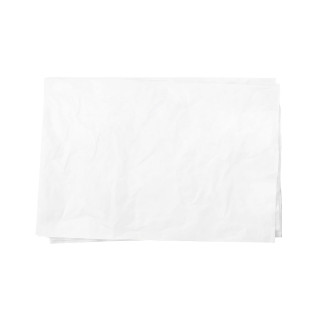 Hojas de papel de seda de color blanco para embalaje 50 x 75 cm