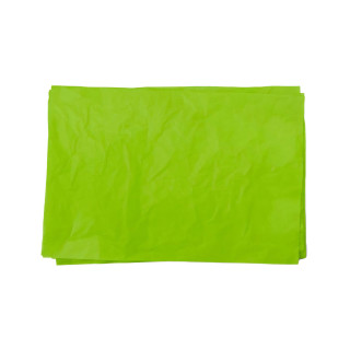 Hojas de papel de seda de color verde citrus para embalaje 50 x  75 cm