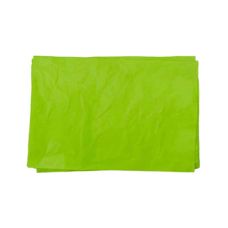 Papel de seda verde citrus