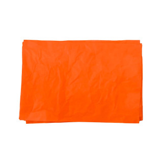 Hojas de papel de seda de color naranja para embalaje 50 x 75 cm