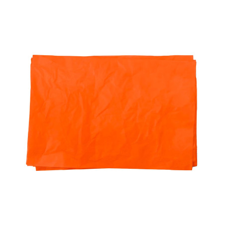 Hojas de papel de seda de color naranja para embalaje 50 x 75 cm