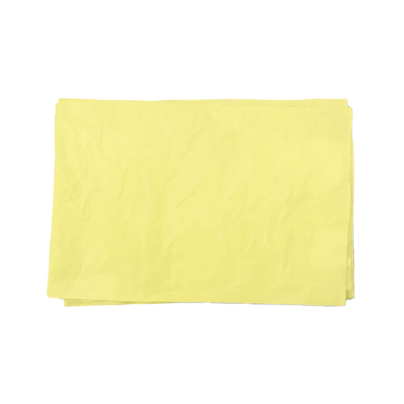 Papel de seda amarillo