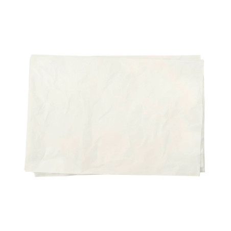 Hojas de papel de seda de color marfil para embalaje 50 x 75 cm